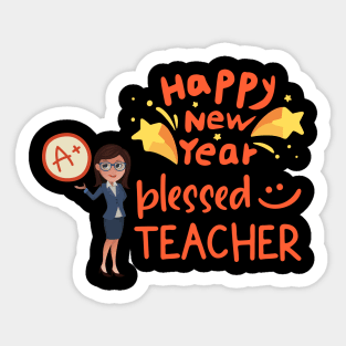 Teacher Squad Happy New year 2023 Sticker